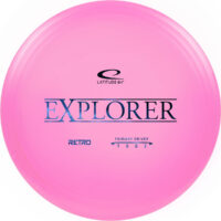 retro explorer pink 2020 disc discgolf