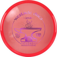 vip anvil red disc discgolf