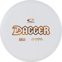 zero medium dagger white disc discgolf