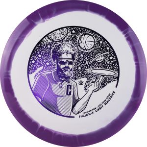 fuzion x orbit maverick zach melton team series 2023 purple disc discgolf
